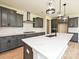 Stylish kitchen with a large island, pendant lighting, and modern finishes at 2211 Camber Dr # Cwo0103, Gastonia, NC 28054