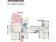 Detailed floor plan showcasing the layout of the home's living spaces and room dimensions at 3288 Sherman Dr, Lancaster, SC 29720