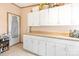 Office space with countertop and cabinet space, and natural lighting at 390 Rocky Rick Rd, Rockwell, NC 28138