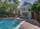 Community pool with lots of deck seating to relax at 521 N Graham St # 2B, Charlotte, NC 28202