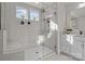 A refreshing bathroom with a spacious glass shower and bright lighting at 111 Old Field Rd, Statesville, NC 28677