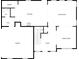 Layout of the house, including the kitchen, living room, garage, and other rooms at 508 Stone River Pkwy, Mount Holly, NC 28120