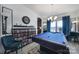 Well-lit game room with a pool table, shelving, and a view through the window at 5239 Admirals Lndg, Lancaster, SC 29720
