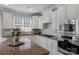 Bright kitchen with stainless steel appliances, granite countertops, and a center island at 9900 Silverling Dr, Waxhaw, NC 28173