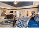 Large primary bedroom with sitting area, and access to the en-suite bathroom at 15309 Guthrie Dr, Huntersville, NC 28078