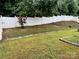 View of backyard featuring a landscaped slope, grass, and privacy fence at 1726 Still River Way, Fort Mill, SC 29708