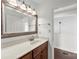 Bathroom featuring a vanity, mirror, and tile floors at 200 W 18Th St, Newton, NC 28658
