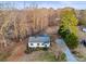 An aerial view displays the property with surrounding trees and a private driveway at 426 Holland Memorial Church Rd, Bessemer City, NC 28016