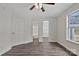 This bedroom offers a great view of the bathroom, and a closet at 559 Reid St, Kannapolis, NC 28083