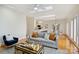 An open living space connects to a kitchen and breakfast nook for seamless entertaining and living at 8000 Greencastle Dr, Charlotte, NC 28210