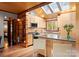 Modern kitchen featuring a stylish island, stainless steel appliances, sleek countertops, and custom cabinetry at 105 Hillside Dr, Davidson, NC 28036