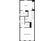 Second level floor plan showing bedrooms, bathrooms, laundry room and hall at 120 Cadbury Ln, Fort Mill, SC 29715