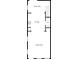Layout showing kitchen, dining, living areas and WC at 120 Cadbury Ln, Fort Mill, SC 29715