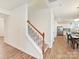 Hallway leading to kitchen and stairs at 1444 Harleston St, Indian Trail, NC 28079