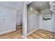 Walk-in closet with shelving for ample storage, and wood-look floors at 1759 Smith Ave, Gastonia, NC 28052