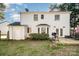 Exterior shot of house with a deck, grill, and outdoor furniture at 2542 Clearkirk Ct, Matthews, NC 28105