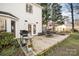 Spacious backyard deck with grill and furniture, perfect for entertaining at 2542 Clearkirk Ct, Matthews, NC 28105