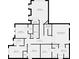Detailed floor plan showcasing bedrooms, bathrooms, closets, and living spaces layout at 3216 Bridgewick Rd, Waxhaw, NC 28173