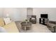 Cozy living room featuring a sofa, recliner, round coffee table, and TV at 4023 Gozzi Dr, Iron Station, NC 28080