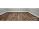 Unfinished basement area with wood-look floors at 821 Cabaniss Dr, Shelby, NC 28150