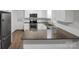 Spacious kitchen with granite countertops and stainless steel appliances at 821 Cabaniss Dr, Shelby, NC 28150