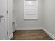 Bright office area has built-in desk and storage at 821 Cabaniss Dr, Shelby, NC 28150