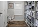 Office features a built-in bookcase and a desk under the window, virtually staged for inspiration at 821 Cabaniss Dr, Shelby, NC 28150