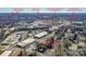 Aerial view showcasing the property near breweries and markets, highlighting nearby attractions at 921 Ambassador St # 1, Charlotte, NC 28208