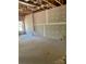 Spacious unfinished basement with concrete floor and drywall walls at 0 6Th Nw St, Hickory, NC 28601