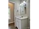 Bathroom vanity features white cabinets and modern fixtures at 11339 Fox Hill Dr, Charlotte, NC 28269