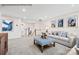 Comfortable loft with a cozy seating area and staircase, perfect for relaxation and entertainment at 1809 Ab Moore Jr Dr # 3238, Indian Trail, NC 28079