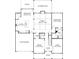First floor floor plan shows kitchen, dining, living, and 2 car garage at 304 Balboa St, Matthews, NC 28104