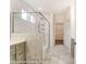 Bathroom features tiled walk in shower, vanity, and tile floors at 3056 Bent Willow Dr # 175, Indian Trail, NC 28079