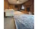 Bright living room with a brick fireplace and classic rug at 3367 Marshall Wolfe Rd, Kings Mountain, NC 28086