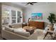 Spacious living room featuring large windows, comfortable seating, and stylish decor at 3468 Aleppo Ave # 366, Indian Land, SC 29707