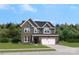 Charming two-story home with a brick facade, attached garage, and well-manicured lawn at 419 Balboa St, Matthews, NC 28104