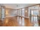 Bright living room with shuttered windows allowing plenty of natural light at 4605 Curraghmore Rd, Charlotte, NC 28210