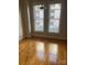Dining room with natural light and hardwood floors at 718 W Trade St # 302, Charlotte, NC 28202