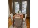 Bright dining area with a modern table setting for four at 718 W Trade St # 302, Charlotte, NC 28202
