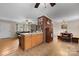Open-concept living space connects the living room and dining area, creating an airy and social atmosphere at 9257 Mull Rd, Vale, NC 28168