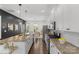 Spacious kitchen with granite countertops, stainless steel appliances, and a large kitchen island at 9330 Ainslie Downs St, Charlotte, NC 28273