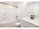 Bathroom featuring a shower and sink at 149 Saidin Ln, Troutman, NC 28166