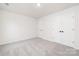 Bedroom with neutral carpet and doors at 149 Saidin Ln, Troutman, NC 28166