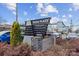 The Noda Plaza signage lists available tenants in an attractive display at 2530 Elkwood Cir, Charlotte, NC 28205