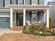 Inviting front porch featuring chairs, decorative plants, and a welcoming wreath on the front door at 3038 Lydney Cir, Waxhaw, NC 28173