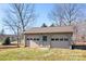 Spacious detached two-door garage with a neutral exterior and an inviting door, set in a lush, grassy backyard at 3087 E Nc Hwy 150 Hwy, Lincolnton, NC 28092