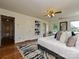 Spacious main bedroom with hardwood floors, modern decor, and natural light at 3600 Carmel Rd, Charlotte, NC 28226