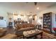 Open concept living area featuring a modern kitchen and comfortable living space at 3624 County Down Ave # 5-14, Kannapolis, NC 28081