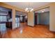 Spacious living area with hardwood floors and an open layout that's great for entertaining at 369 Falcon Dr, Concord, NC 28025