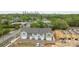 New townhouse construction with city skyline view and green tree surroundings at 4113 Walking Ridge Rd # 56, Charlotte, NC 28208